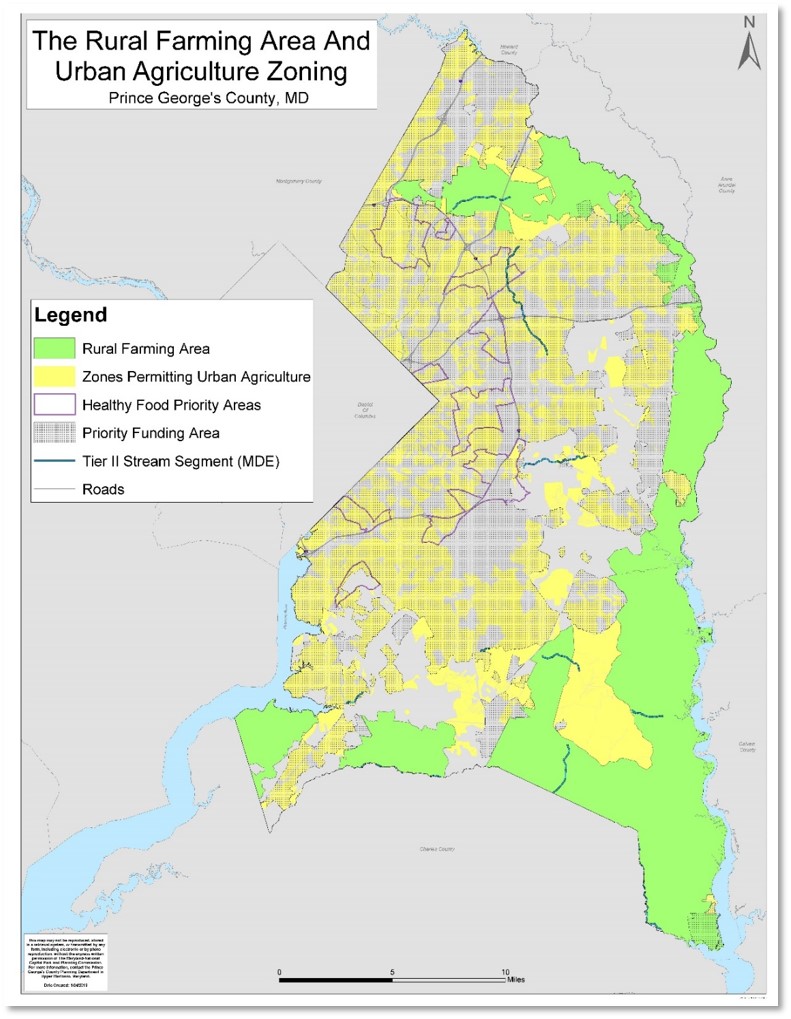 prince georges county zoning map Urban Farm Zoning Uses Prince George S Soil Conservation District prince georges county zoning map